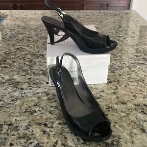Ladies open toed heels